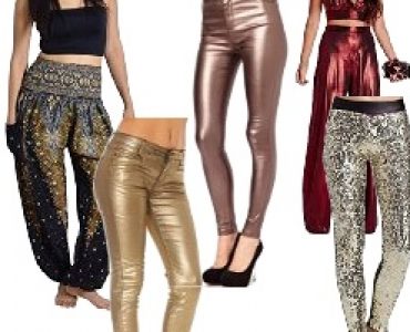 Metallic Trousers